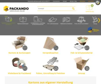 Packando.de(Packando GmbH) Screenshot