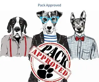 Packapproved.com(All Natural Dog Treats) Screenshot