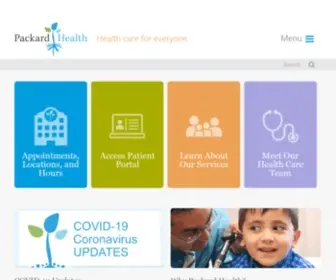 Packardhealth.org(Packard Health) Screenshot