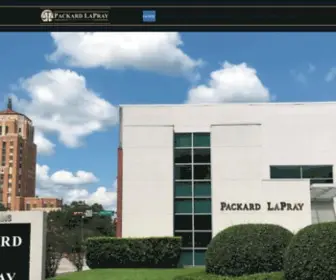 Packardlapray.com(Personal Injury Law Firm) Screenshot