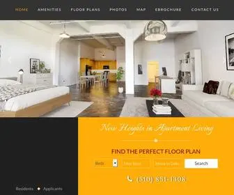 Packardloftsoakland.com(Packard Lofts) Screenshot