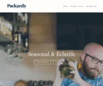 Packardsokc.com(Packard’s New American Kitchen) Screenshot