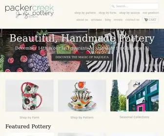 Packercreekpottery.com(Packer Creek Pottery) Screenshot