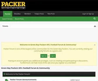Packerforum.com(Packer Forum) Screenshot