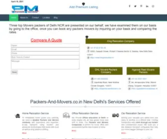 Packers-AND-Movers.co.in(Packers and Movers India) Screenshot