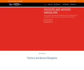 Packersandmoversbangalore.org(Packers and Movers in Bangalore) Screenshot