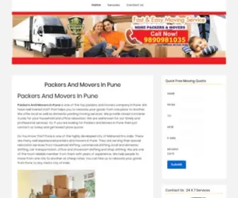 Packersandmoversinpune.com(Packers And Movers In Pune) Screenshot