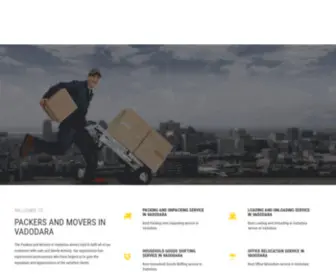 Packersandmoversvadodara.co.in(Packers and Movers in Vadodara) Screenshot