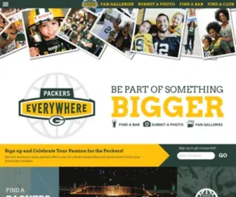 Packerseverywhere.com(Packers Everywhere) Screenshot