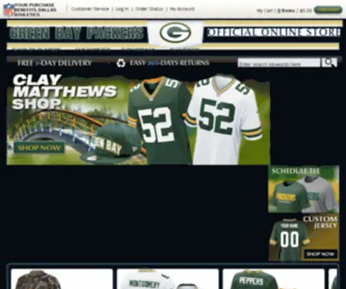 Packersfanproshop.com(Packersfanproshop) Screenshot