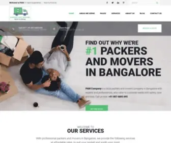 Packersmoversinbangalore.co.in(To have some professional & best local packers and movers in Bangalore) Screenshot