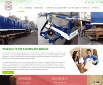 Packersmoversservices.com(Packers Movers Services) Screenshot