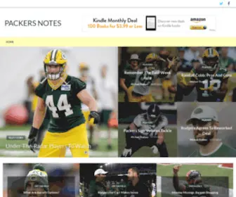 Packersnotes.com(My Site) Screenshot
