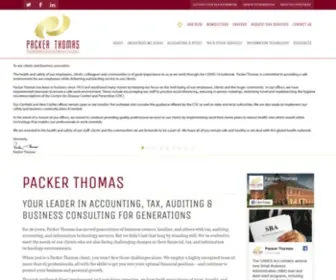 Packerthomas.com(Certified Public Accountants) Screenshot