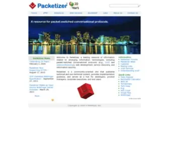 Packetizer.com(Cloud Computing) Screenshot