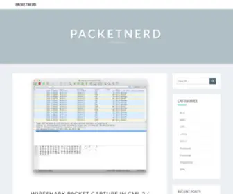 Packetnerd.com(PacketNerd) Screenshot