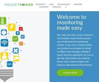 Packetpower.com(Packet Power) Screenshot