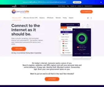 Packetpuppy.com(The best personal VPN service since 2005) Screenshot