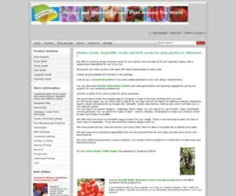 Packetseeds.com(Vegetable) Screenshot