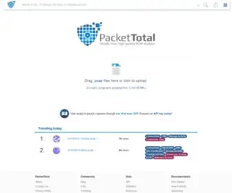 Packettotal.com(Malware) Screenshot