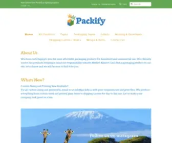 Packify.ca(Packify Canada) Screenshot