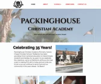 Packinghouseacademy.org(Packinghouse Christian Academy) Screenshot