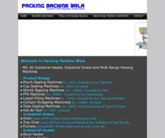 Packingmachinewala.com(Packing Machine Wala) Screenshot