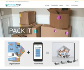 Packingprops.com(Packing Props) Screenshot