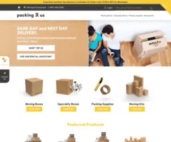 Packingrus.com(Packing R Us) Screenshot