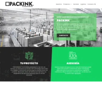 Packink.mx(Expertos en empaque de producto) Screenshot