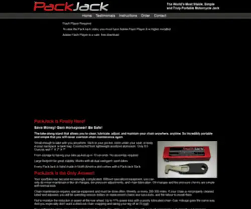 Packjack.ca(PackJack) Screenshot