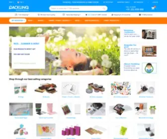 Packlinq.com(Plastic bags) Screenshot