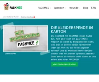 Packmee.org(Die Online) Screenshot