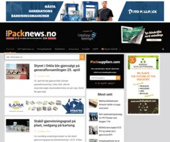 Packnews.no(Emballasjenyheter online) Screenshot