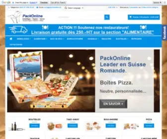 Packonline.ch(packonline) Screenshot