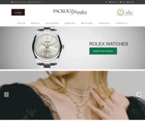 PackouzJewelers.com(Packouz Jewelers) Screenshot