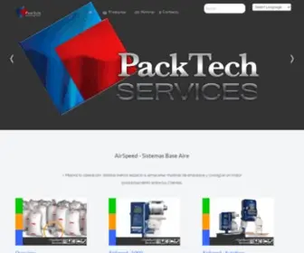 Packtechservices.com.mx(Pack Tech Services) Screenshot