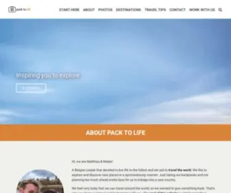 Packtolife.com(Travel Blog) Screenshot