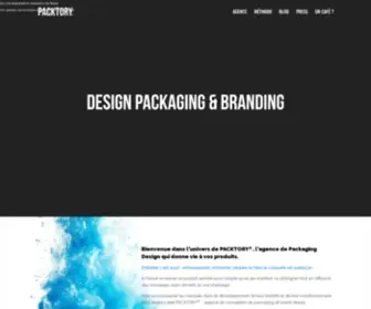 Packtory.ma(Agence de design packaging et de branding) Screenshot