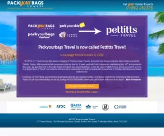 Packyourbags.com(Tailor-Made Holidays, Bespoke & Luxury Tours) Screenshot
