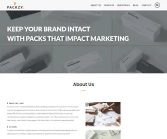 PackZyindia.com(Integrated Packaging & Branding Solution) Screenshot