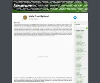 Pacmangame.org(Pacman Games Blog) Screenshot