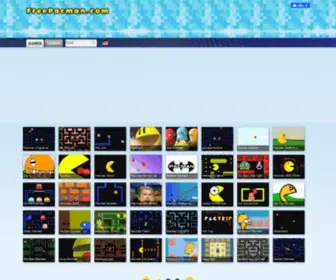 Pacmangames.com(Free Pacman) Screenshot