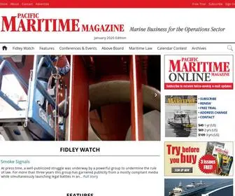 Pacmar.com(Pacific Maritime Magazine) Screenshot