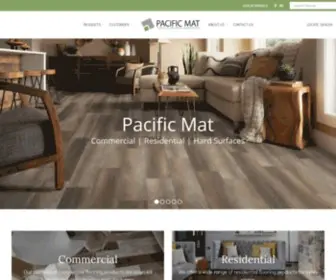 Pacmat.com(Commercial & Residential Flooring) Screenshot