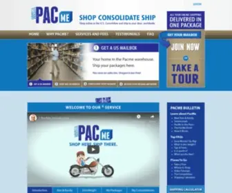 Pacme.com(Pacme) Screenshot