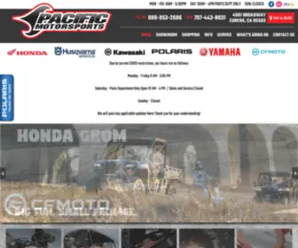 Pacmoto.com(Pacific Motorsports) Screenshot