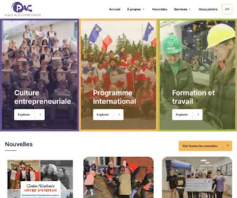 Pacnb.org(ÉCOLE) Screenshot