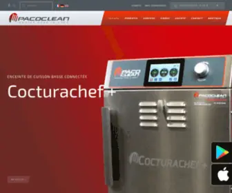 Pacoclean.com(Matériel) Screenshot