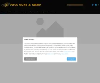 Pacoguns.de(Paco Guns & Ammo) Screenshot